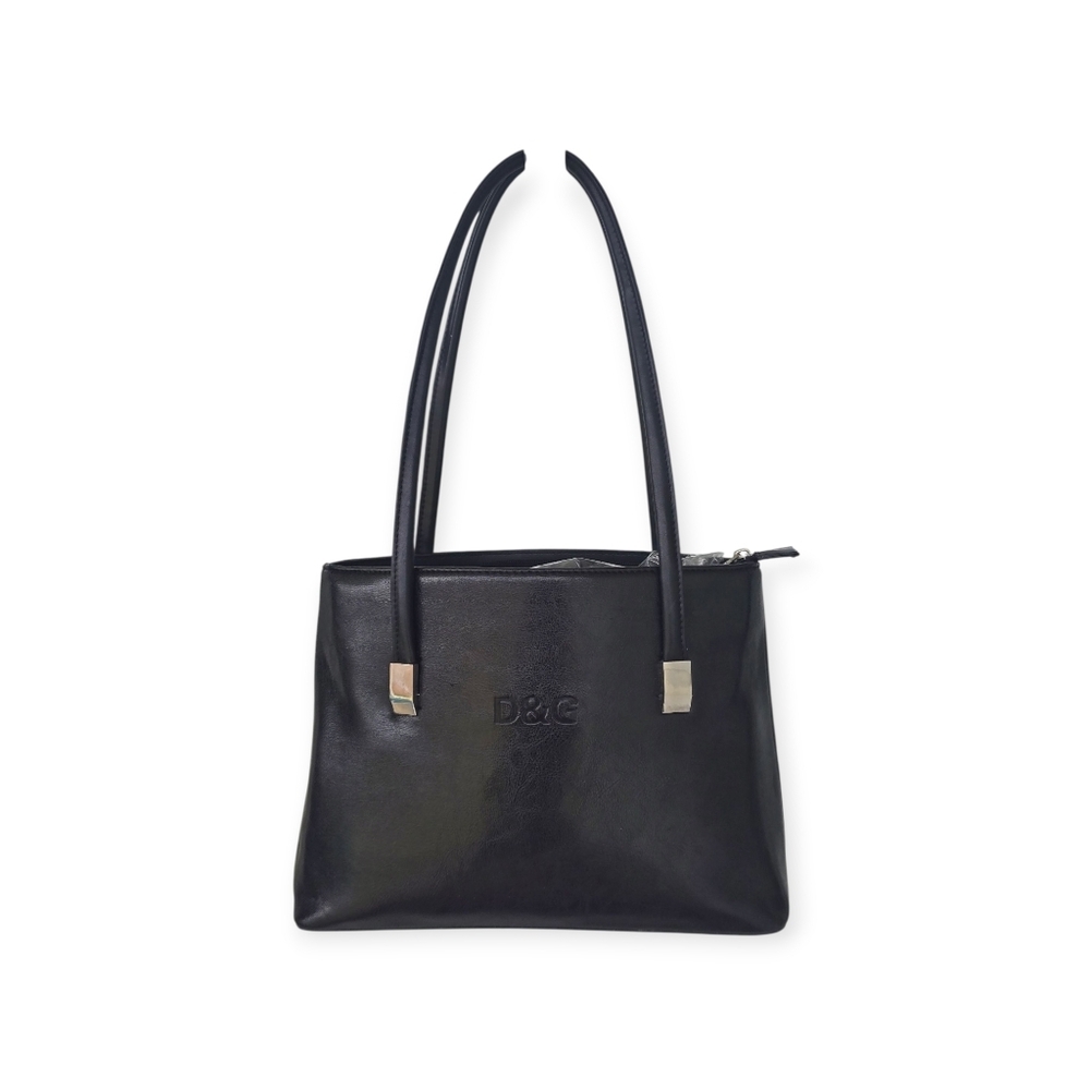Dolce & Gabbana Elegant Black Shoulder Bag Women Small - Picture 2 of 15